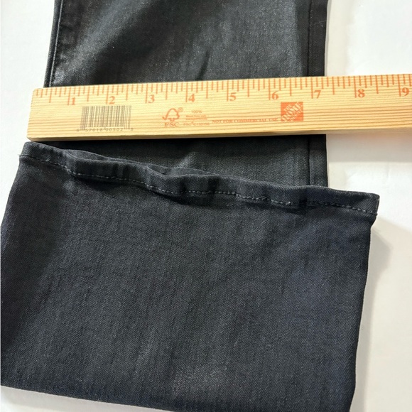 Joe's Jeans The Callie Black Coated Cropped Boot. - Picture 6 of 15